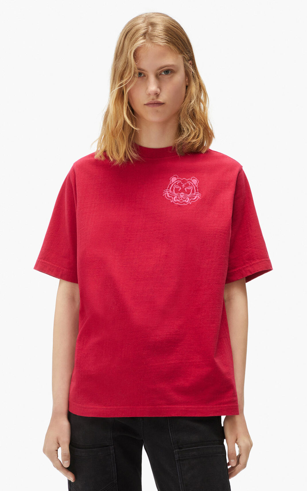 T Shirt Kenzo RE/relaxed casual Femme Foncé | HFJM-43125